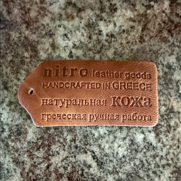 Handcrafted in Greece Tan Leather Women's Bag - Picture 2 of 6